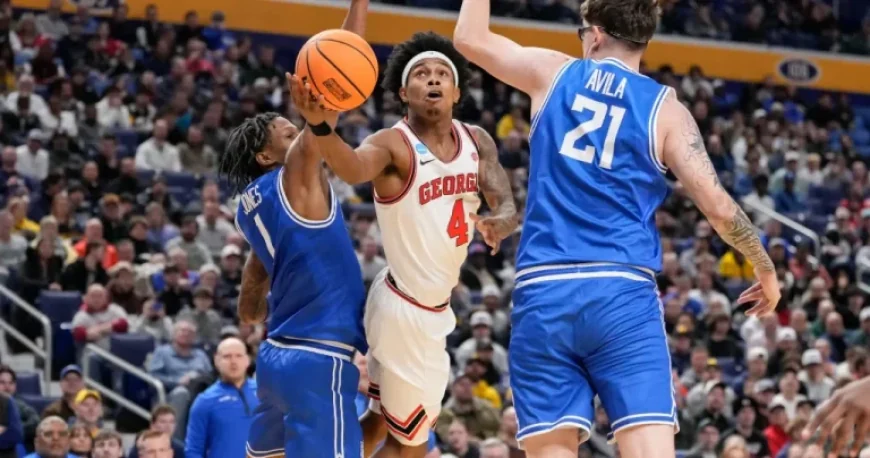 Georgia Basketball Shines: St. Louis Recap and NCAA Tournament Box Score