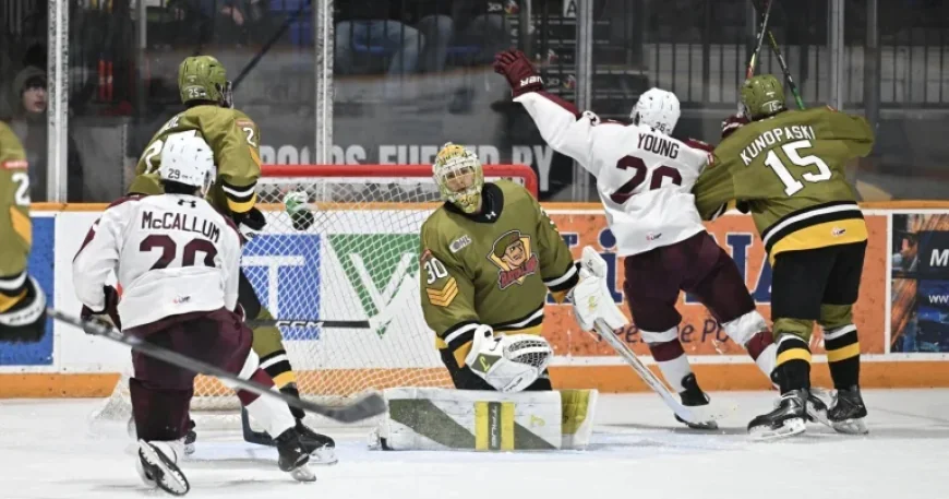 Whl Scores: North Bay Battalion fry the ‘Fish’ but gain no ground on Peterborough in playoff race