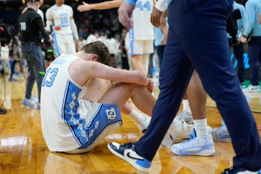 Basketball Scores Reveal a Rare Collapse: 19-Point Lead Vanishes as UNC Exits Early
