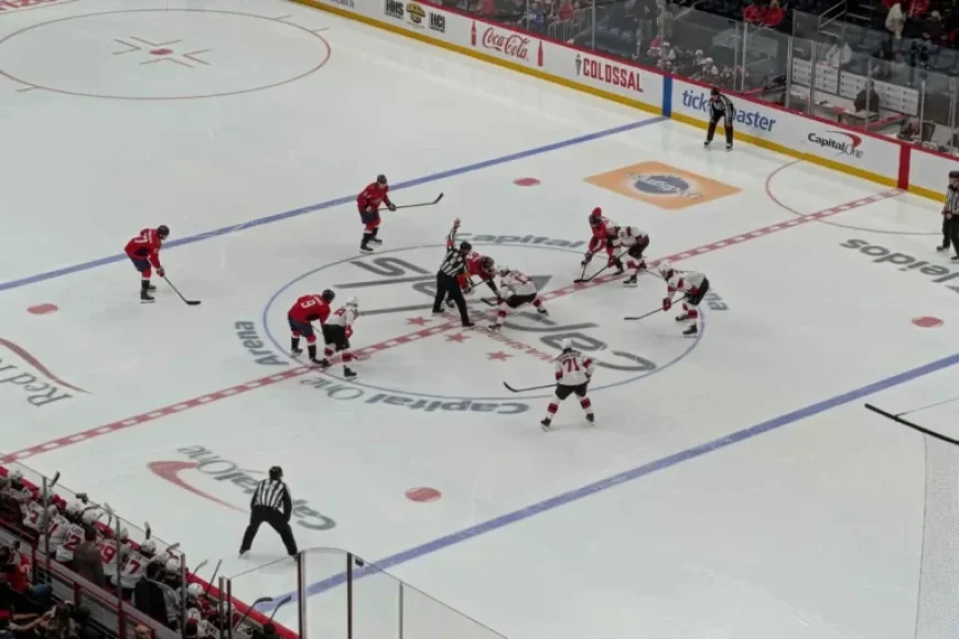 Capitals Triumph Over Devils 2-1 in Metro Division Battle
