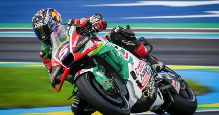 Motogp Brazil: Zarco storms to Friday P1 as rain scrambles Goiania practice