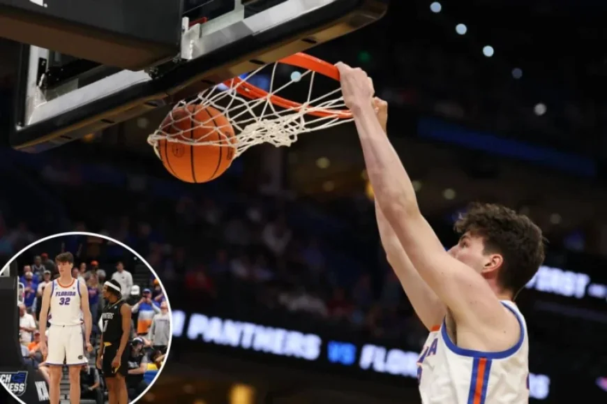 Olivier Rioux, Florida’s 7’9″ Sensation, Breaks March Madness Record