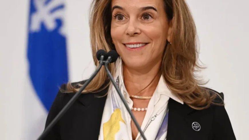 Christine Fréchette Wins a High-Profile Backer as the CAQ Leadership Race Turns Personal