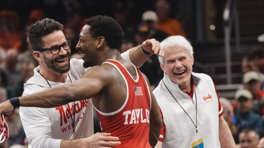 Taylor and Minto Propel Huskers to Third in NCAA Finals Pursuit