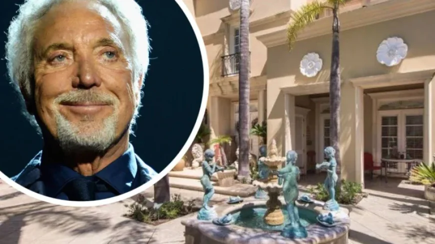 Tom Jones’ heartbreaking reason for selling £6.5million mansion — grief, a return to Britain and what he left behind