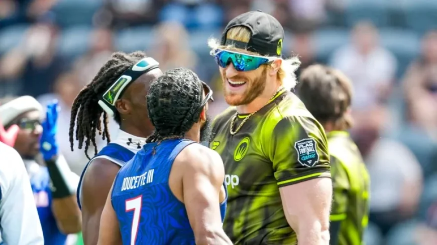 NFL Players Struggle Against U.S. Men’s Flag Football Team