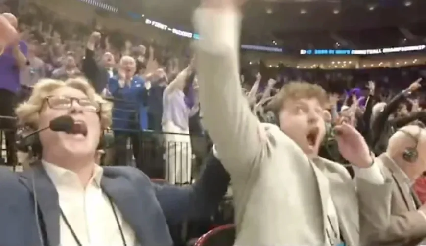 NCAA Tournament Upset Highlights Student Announcer’s Acclaimed Call