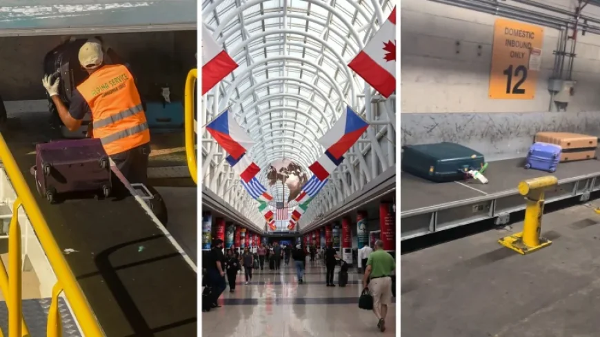 Chicago Airport Footage Sparks Outrage: Viral Clip Lifts Curtain on Luggage Handling