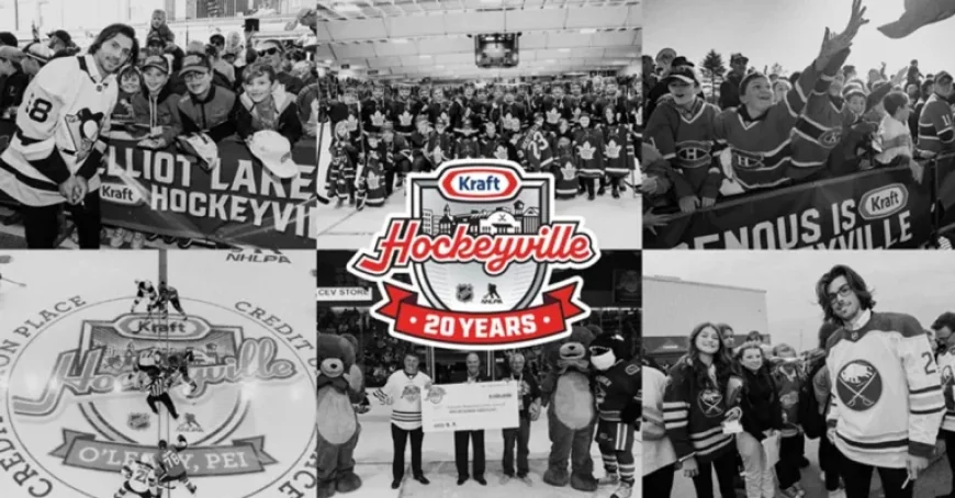 Kraft Hockeyville Reveals Taber and Tumbler Ridge as Top Two Finalists in 20th Anniversary Race