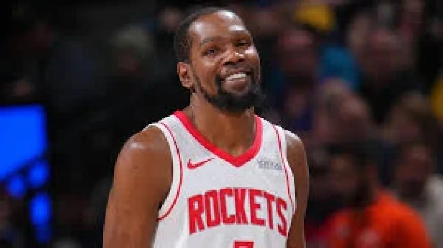 Nba All Time Scoring List: Kevin Durant jumps to No. 5 with late corner 3 as Rockets edge Heat