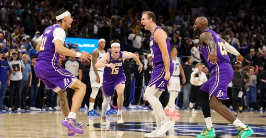 Kennard’s Game-Winner Lifts Lakers Over Magic, Extends Win Streak