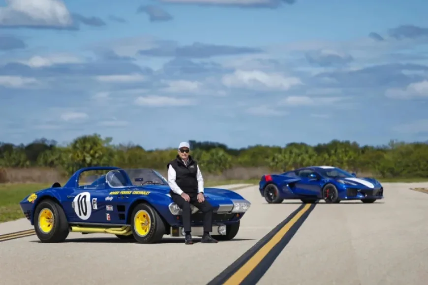 C8 Corvette Grand Sport Unveiled at Sebring with Roger Penske’s Assistance