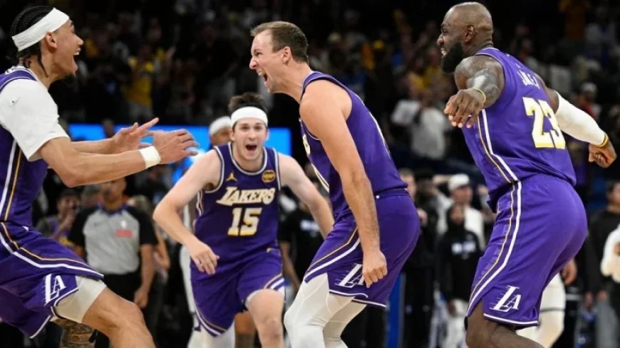 Kennard’s Buzzer-Beater Secures Lakers’ Victory on LeBron’s Record Day