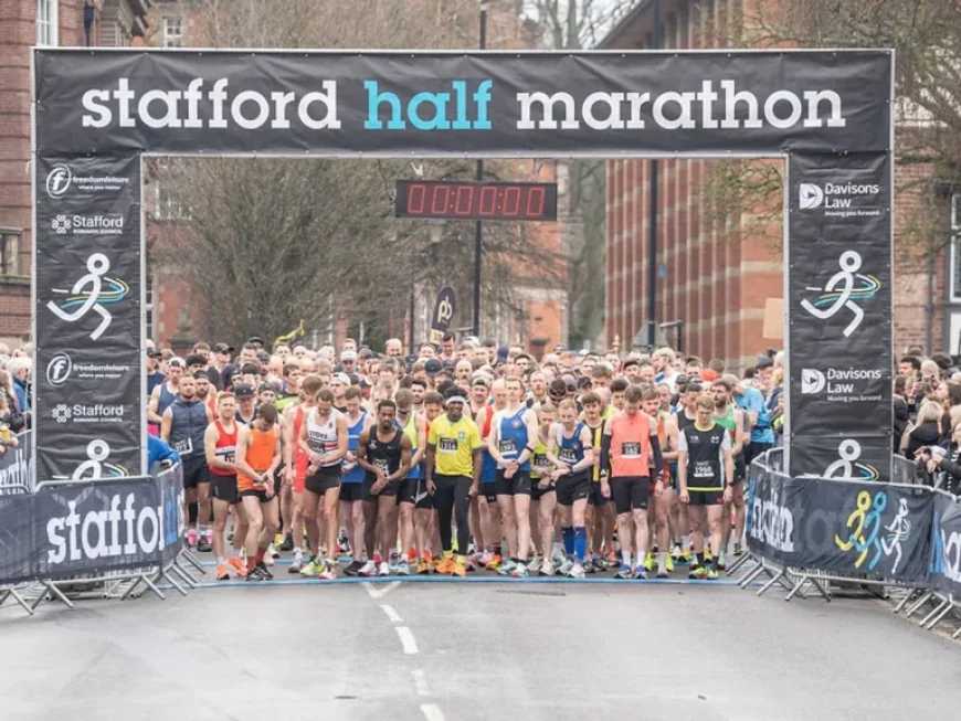Drivers beware: All 13 road closures for Stafford Half Marathon 2026 — what motorists need to know