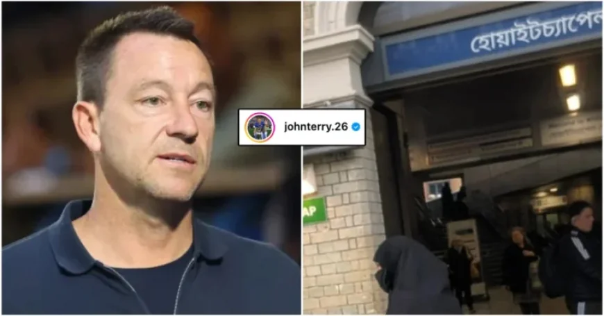 John Terry Slammed Over Comment on British Politician’s Post About Banning the Burqa in London