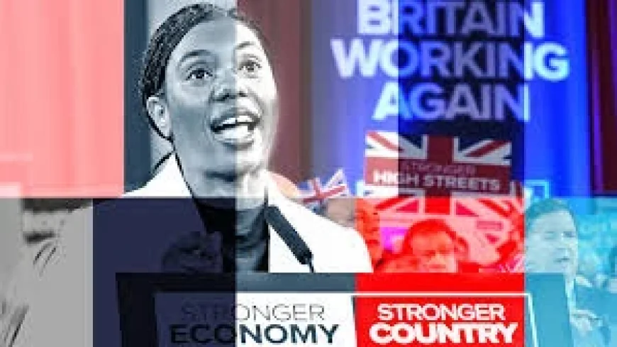 James Cleverly brought out as Badenoch declares ‘Tories only party with a plan’ at London rally