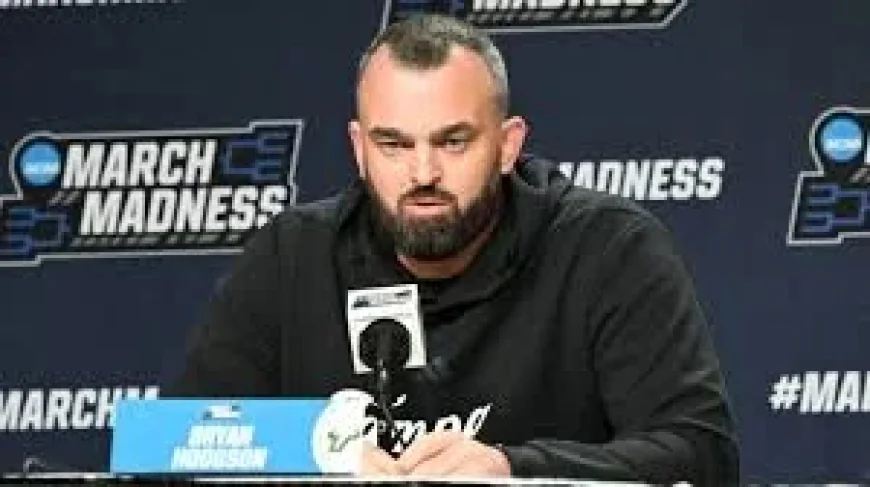 Brian Hodgson after the NCAA Tournament debut in Buffalo: tears, tribute, and a touch of anger