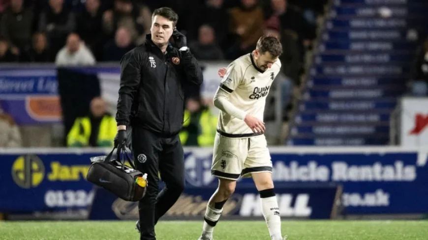 Kristijan Trapanovski faces Dundee United injury hammer blow as Jim Goodwin offers contract update