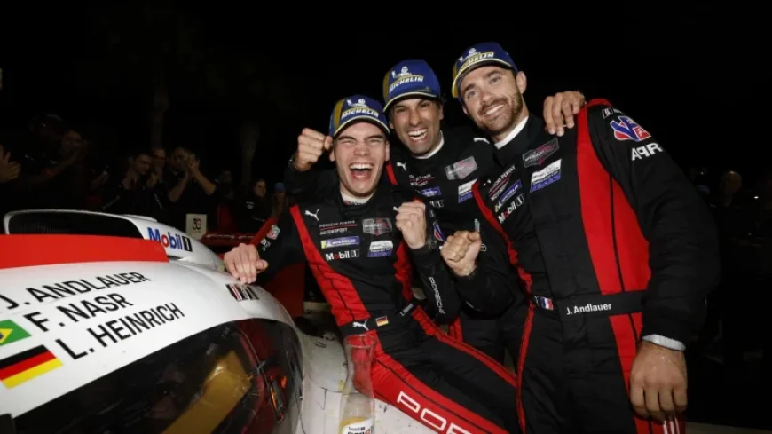 Porsche Penske Triumphs Again at Sebring; Nasr Sets Historic Record