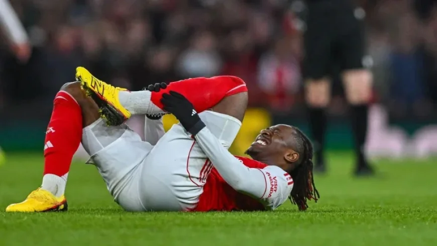 Eze Injury Sparks Major Arsenal Fear Ahead of Man City Carabao Cup Final