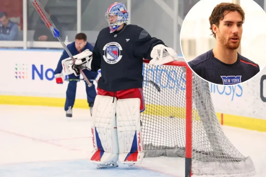 Dylan Garand and the Rangers’ goalie squeeze: 5 games in 8 days could force a long-awaited debut