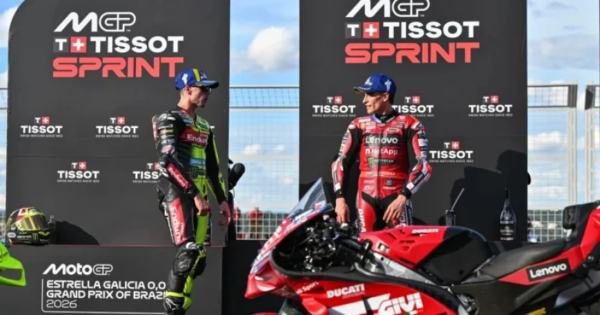 Moto Gp: I thought it was impossible to catch him, but then… — Marquez, Di Giannantonio and a Cafu surprise in Goiania