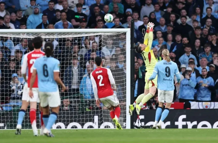 Man City Triumphs 2-0 Over Arsenal After Arrizabalaga Error, Cherki Dazzles