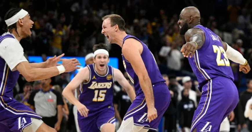 Luke Kennard’s Buzzer-Beater Extends Lakers’ Winning Streak to Nine