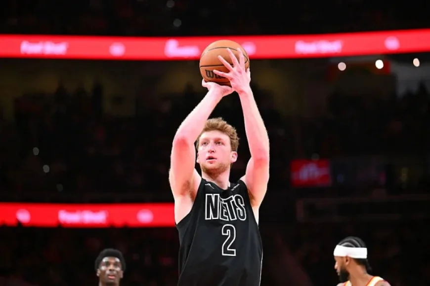 Danny Wolf exits early Sunday after left ankle sprain as Nets thin out fast