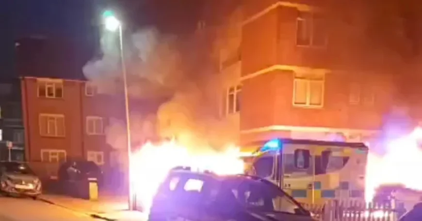 Golders Green Alarm: Ambulances Ablaze and Explosions Prompt Major Emergency Response