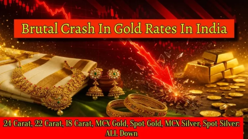 Gold Price In India as March 23 Marks a Fatal Crash and Four-Week Slide