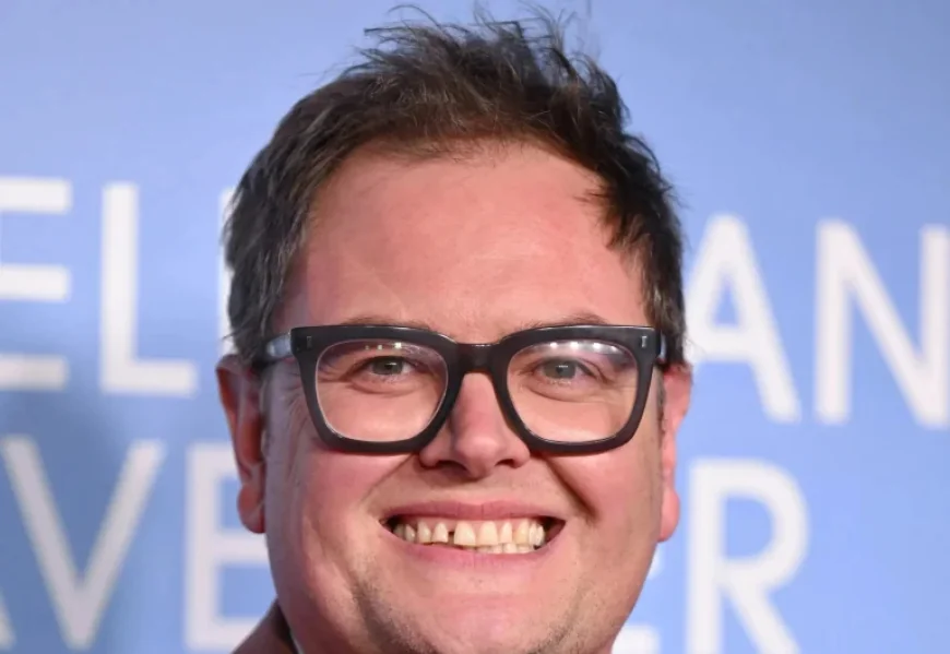 Alan Carr’s turret era: a comedian, a Scottish castle and a village that wants him to stay
