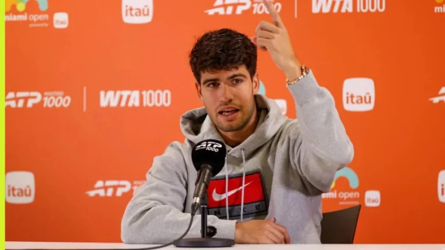 Carlos Alcaraz Opens Up on Pressure After Miami Open Upset