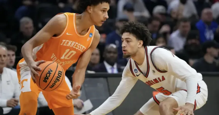 Virginia Hoos knocked out by Tennessee as Sam Lewis and Chance Mallory face first March Madness gut-punch