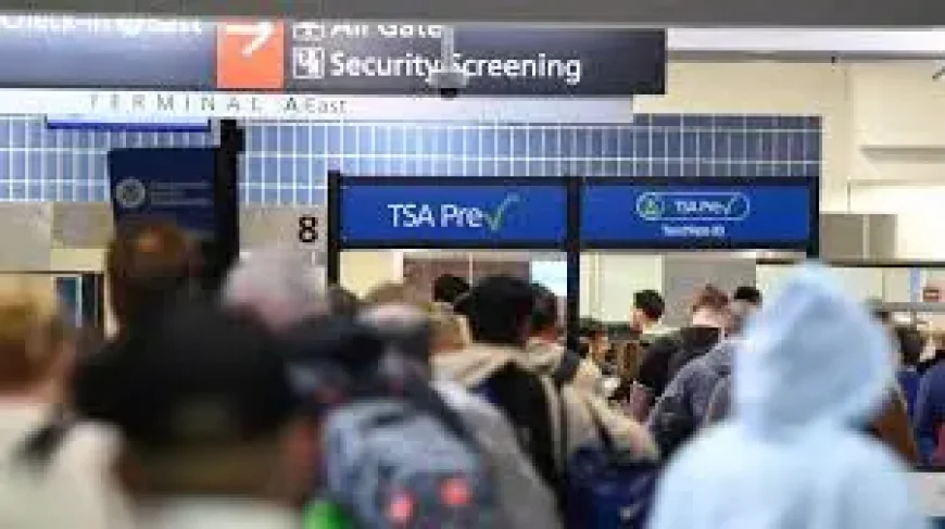 Ice at Airports: Tension Fears as Agents Arrive to Ease Long TSA Lines