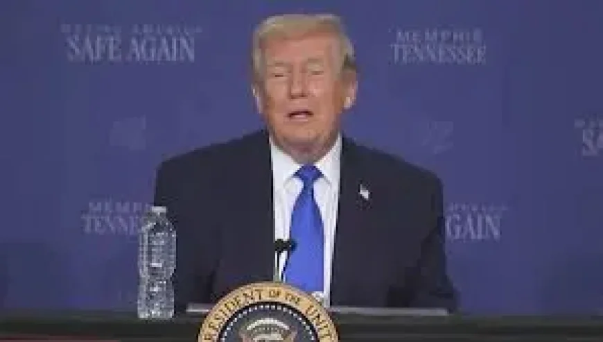 Graceland detour as Trump takes the stage in Memphis, spotlighting a crime task force amid National Guard backlash