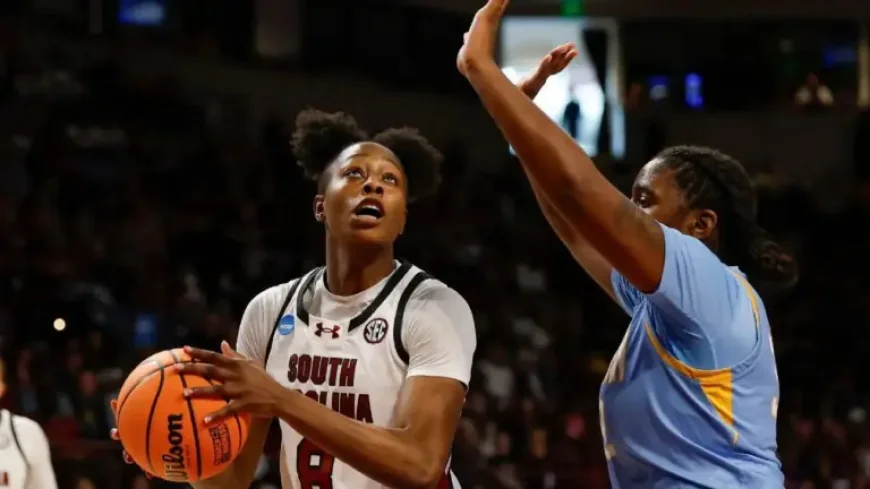 Raven Johnson and the hidden tension inside South Carolina’s 103-34 blowout: history made, questions left