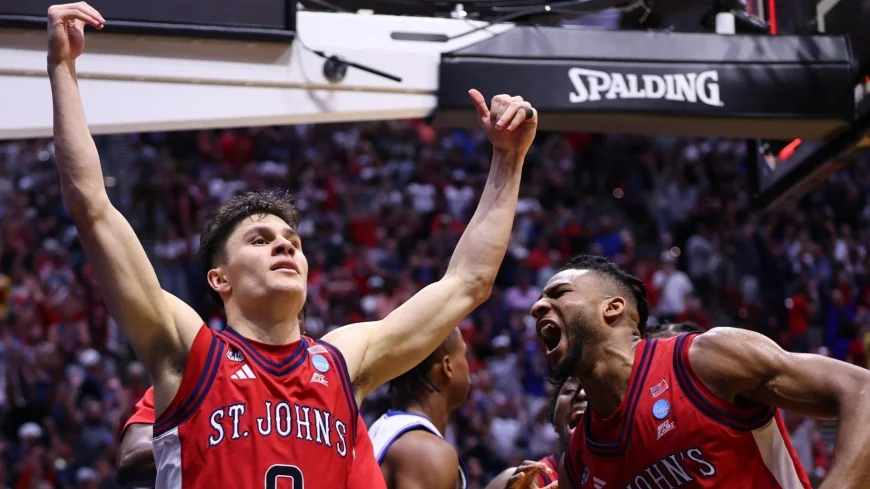St. John's Stuns Kansas 67-65 on Buzzer-Beater: Red Storm Reach First Sweet 16 Since 1999