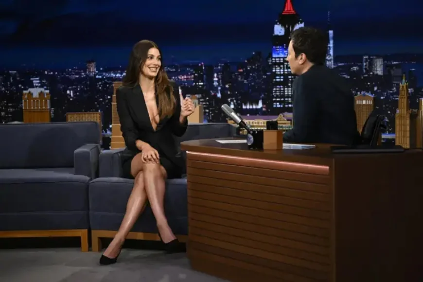 Camila Morrone steps into the spotlight on “Tonight Show” as LA premiere looks fuel buzz