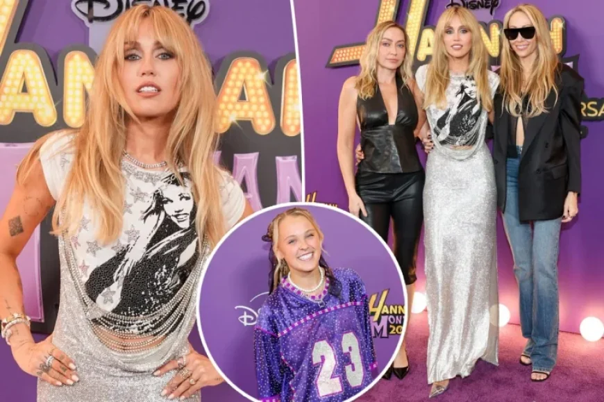 Miley Cyrus and JoJo Siwa Headline Star-Studded Event