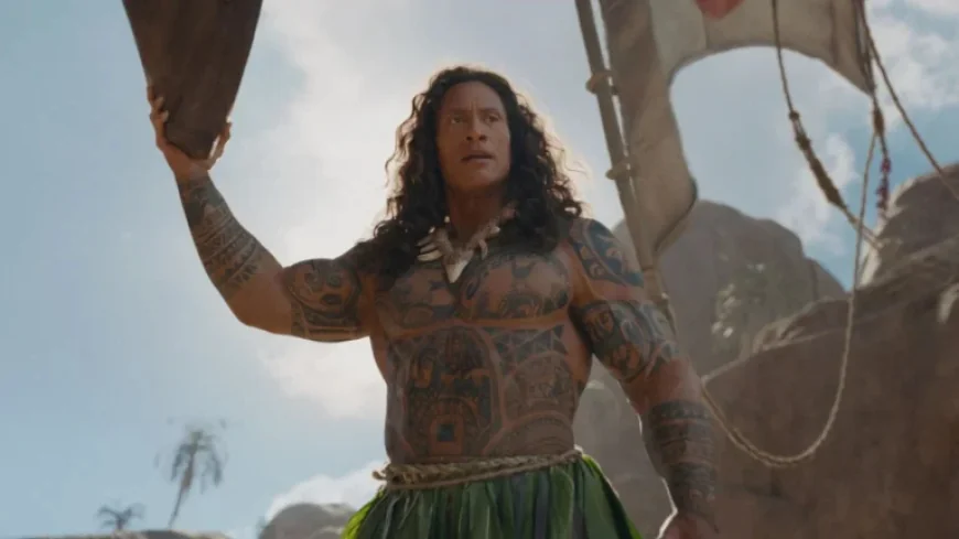 Dwayne Johnson Stars as Live-Action Maui in New Moana Trailer