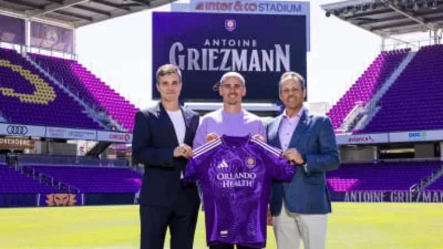 World Cup Champion Antoine Griezmann Signs with Orlando City SC