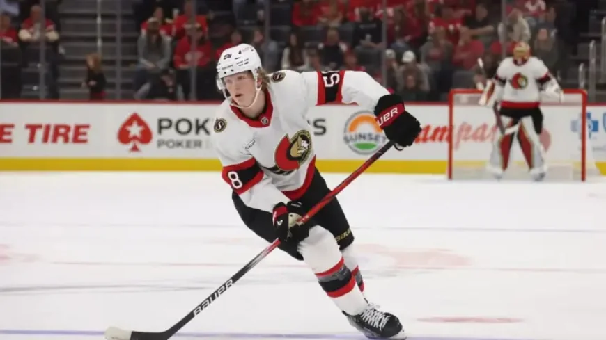 Senators Vs Red Wings: Young Defenders Thrust Into Spotlight as Injuries Mount