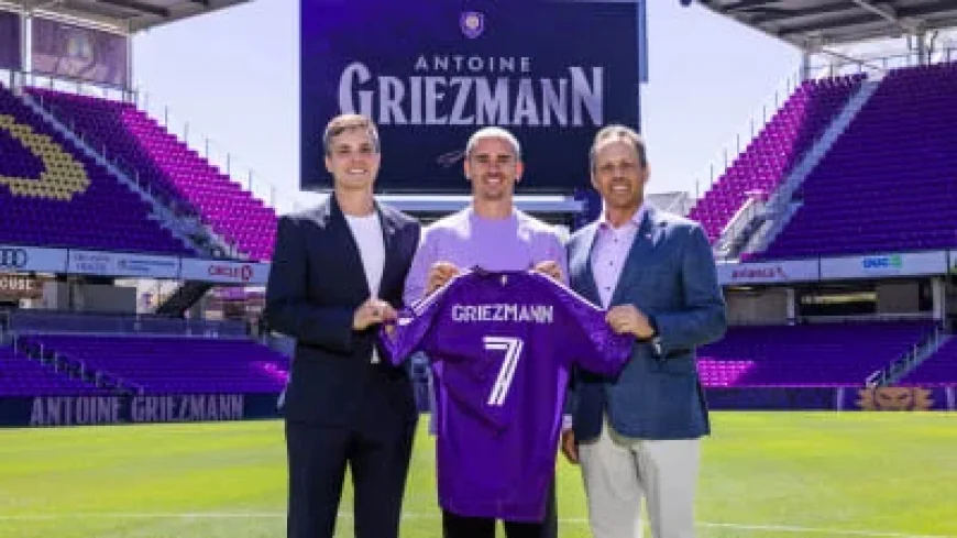 Orlando City Signs French Star Antoine Griezmann
