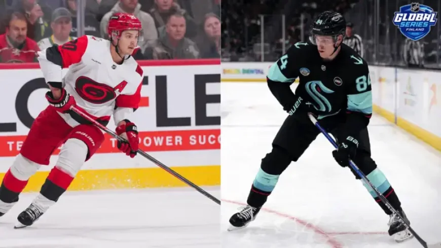 Sebastian Aho: A Finnish Homecoming as Hurricanes and Kraken Head to Helsinki