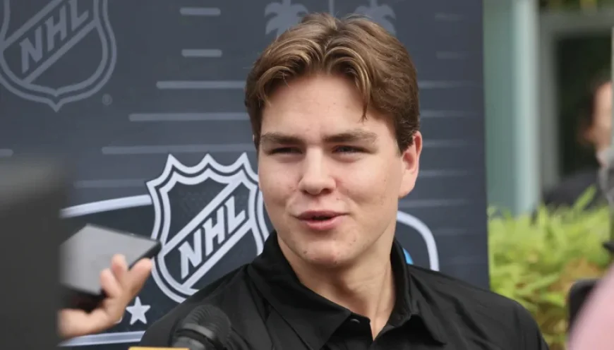 Anton Frondell Joins Connor Bedard for Blackhawks Debut: ‘He Can Handle It’