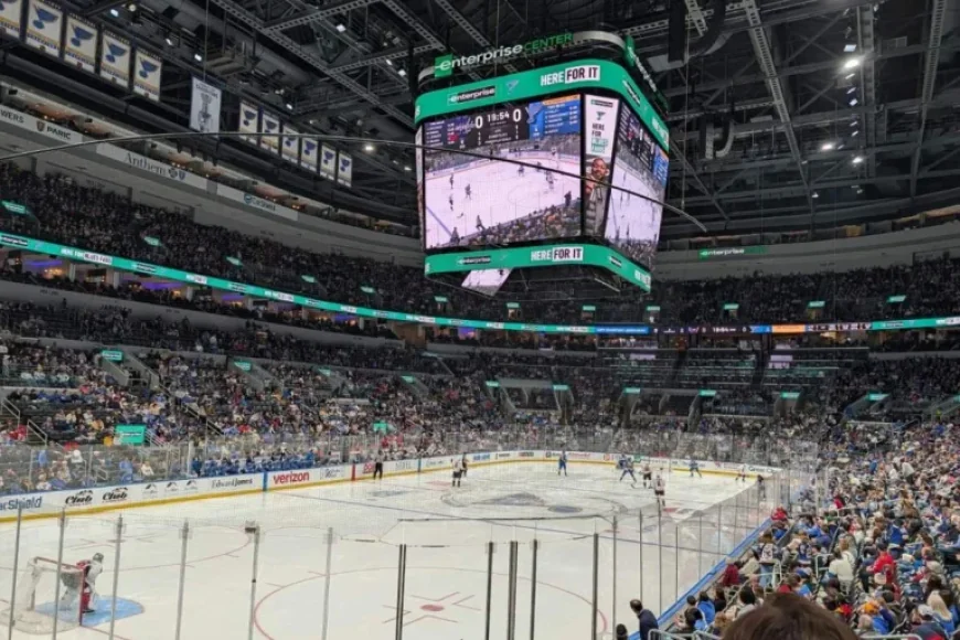 Blues Dominate Capitals 3-0 Amid Intense Rivalry