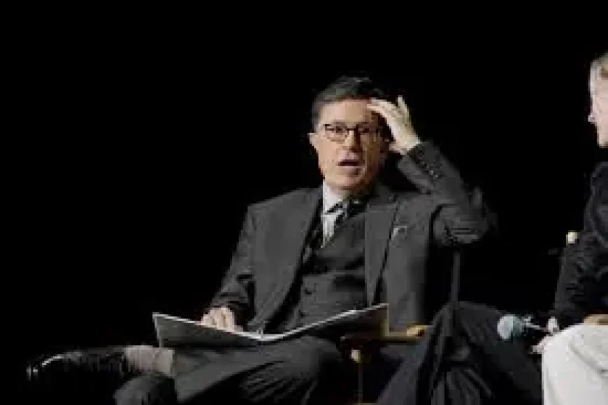 Stephen Colbert Lord Of The Rings Movie: Colbert to Co-Write New Film After Late-Night End