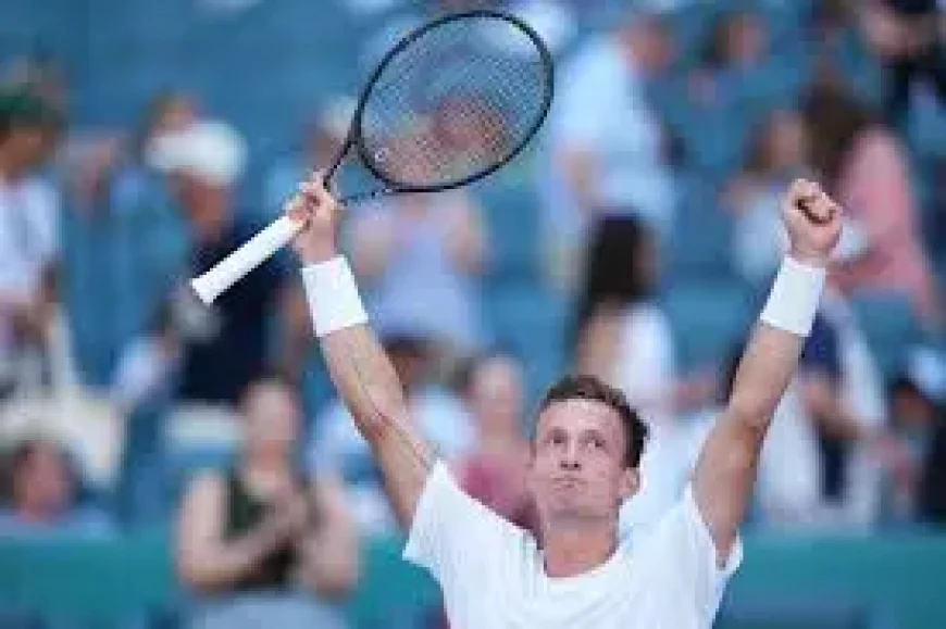 Jiri Lehecka amps up aggression, sends Taylor Fritz out of Miami Open