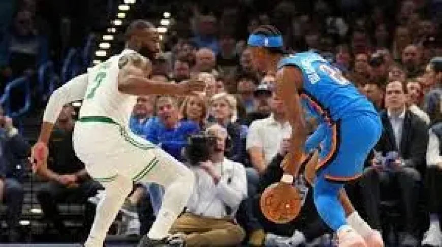 Thunder Vs Celtics: Oklahoma City puts seven-game road streak on the line in Boston